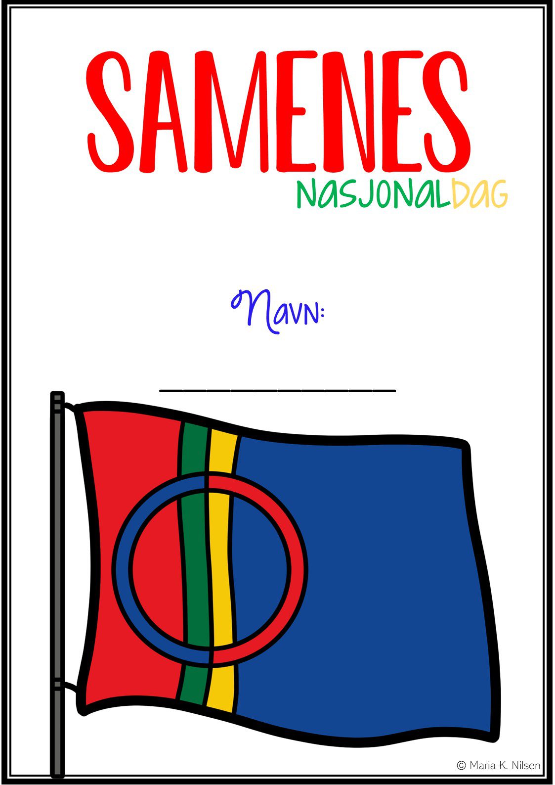 Arbeidshefte - Samenes nasjonaldag - Bilde 2