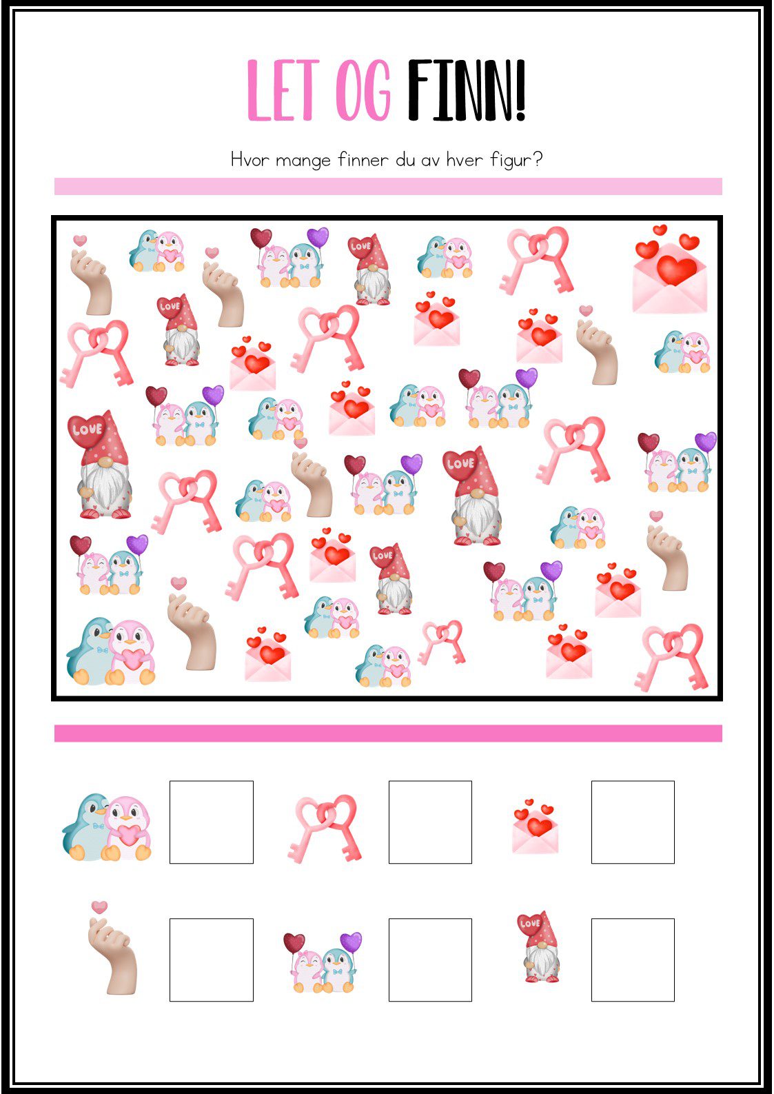 Arbeidshefte - Valentine - Bilde 6