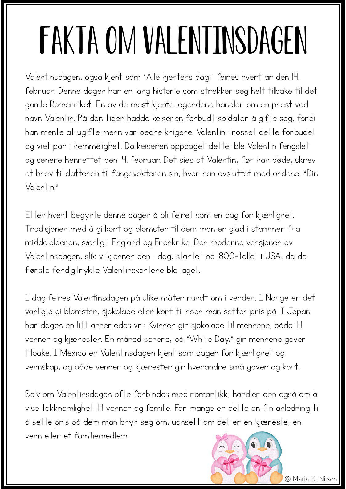 Arbeidshefte - Valentine - Bilde 3