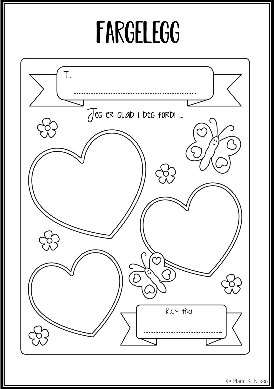 Arbeidshefte - Valentine - Bilde 10