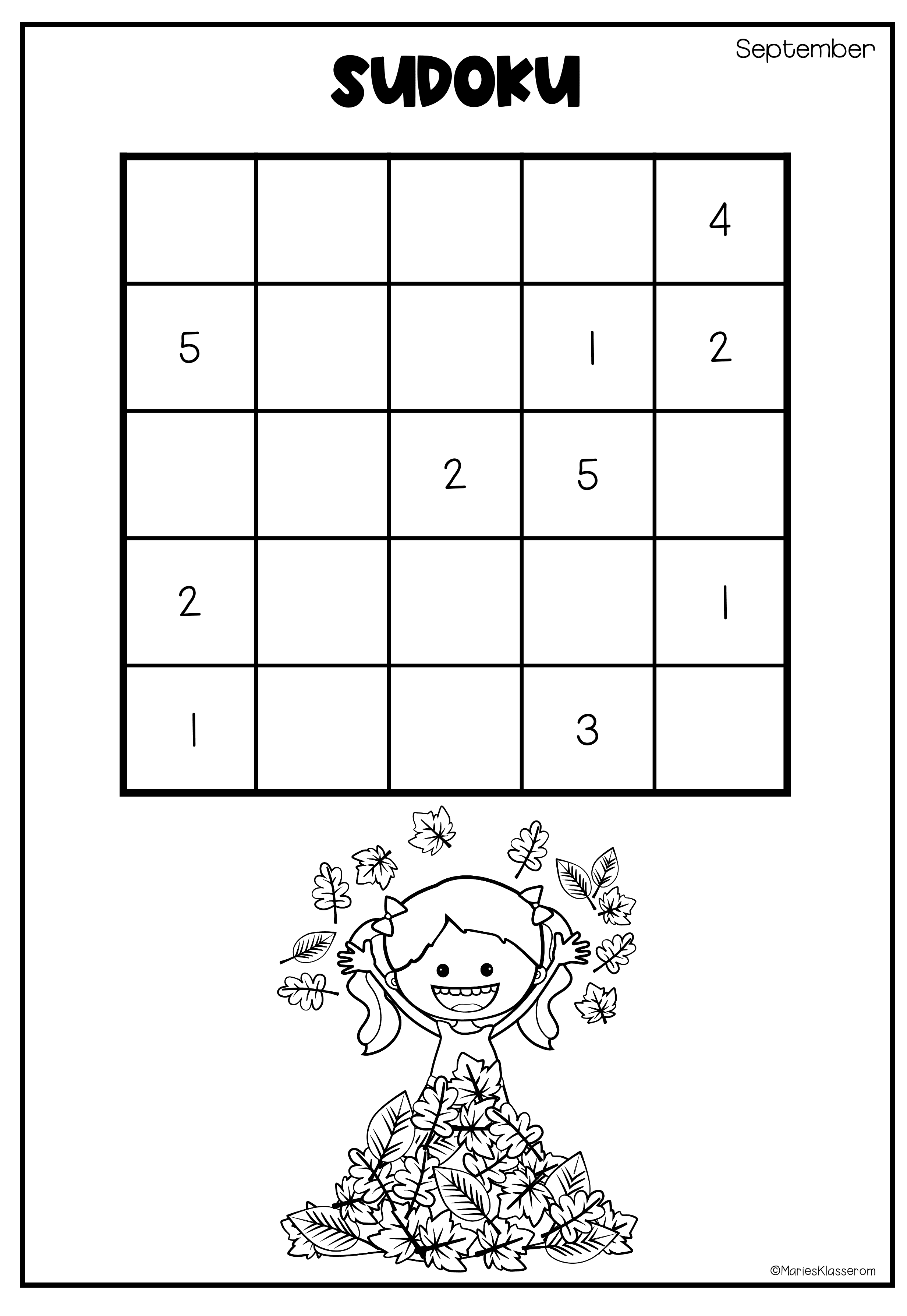 MÅNEDENS SUDOKU - Bilde 2