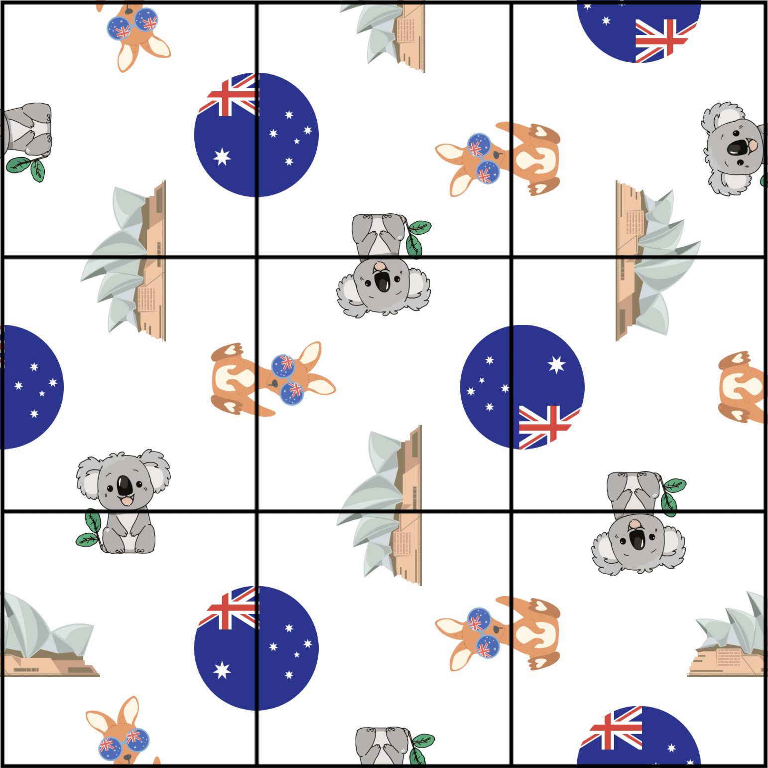 «Scramble squares»