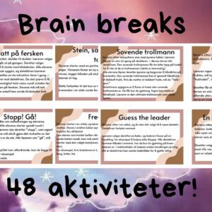 Brain breaks!