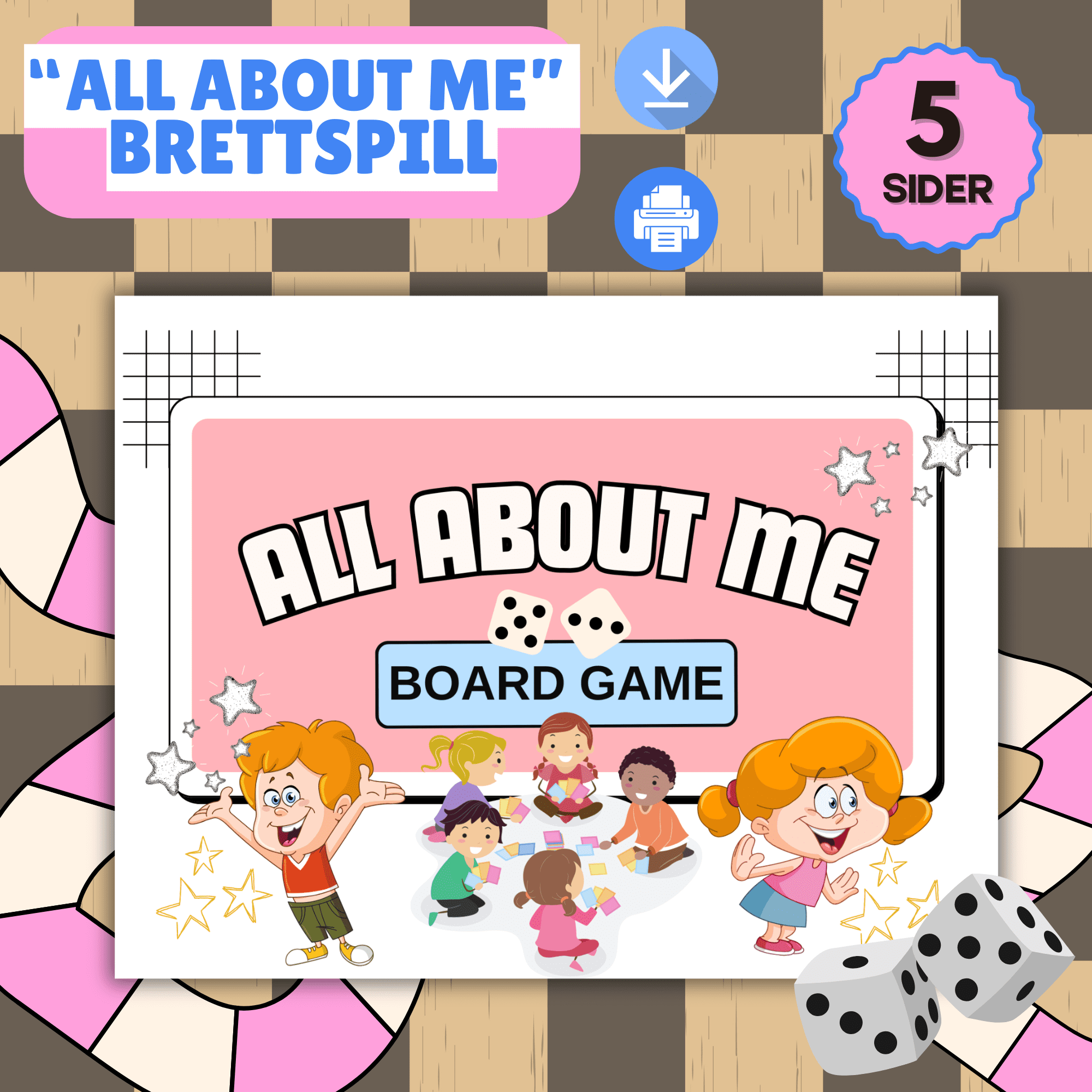 "All about me" - brettspill