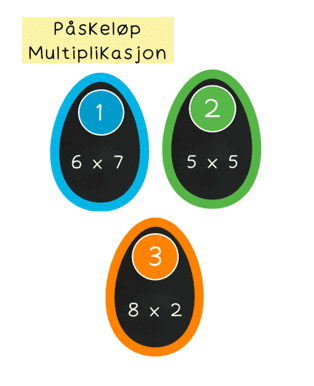 Påskeløp - Multiplikasjon - Bilde 2