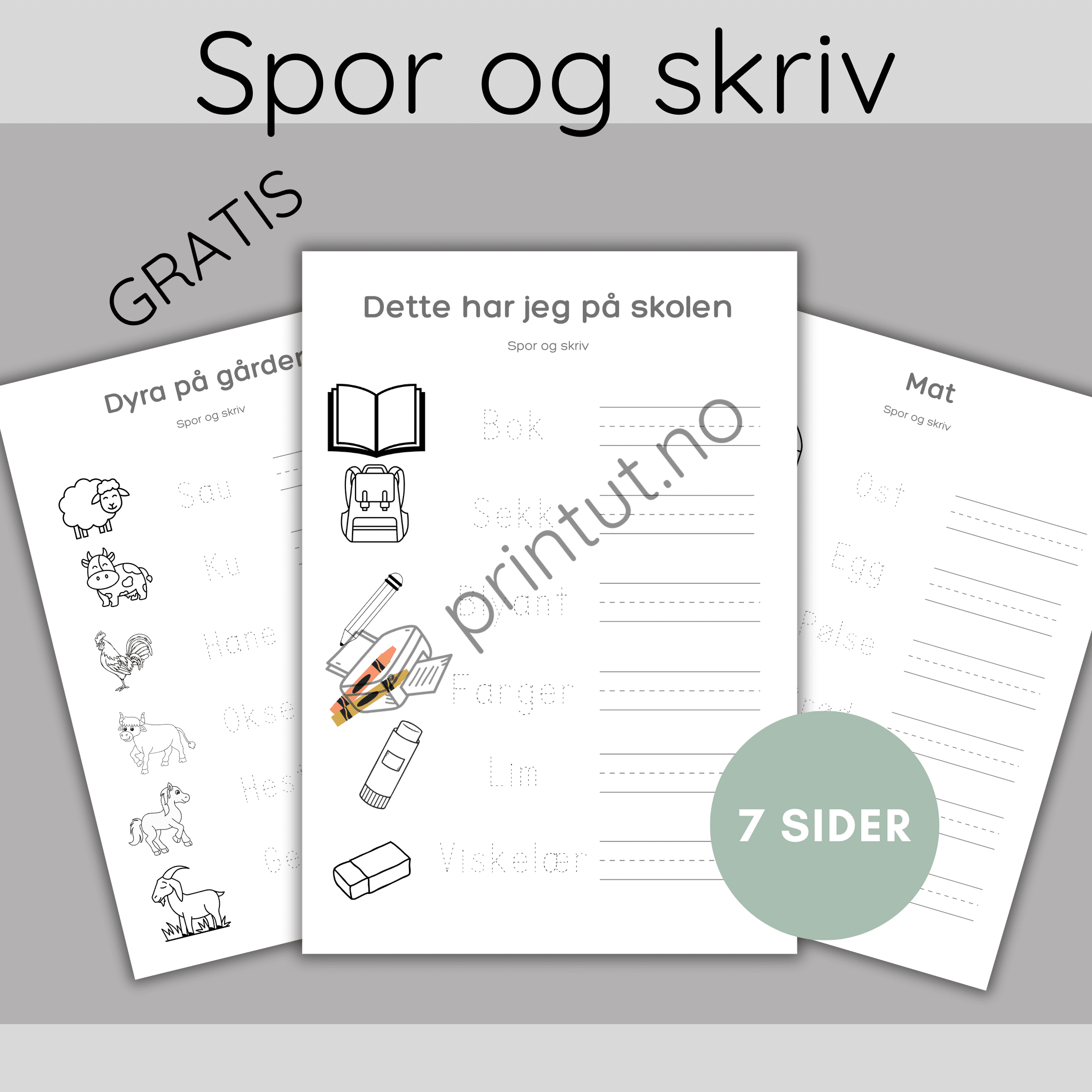 Gratis-spor og skriv