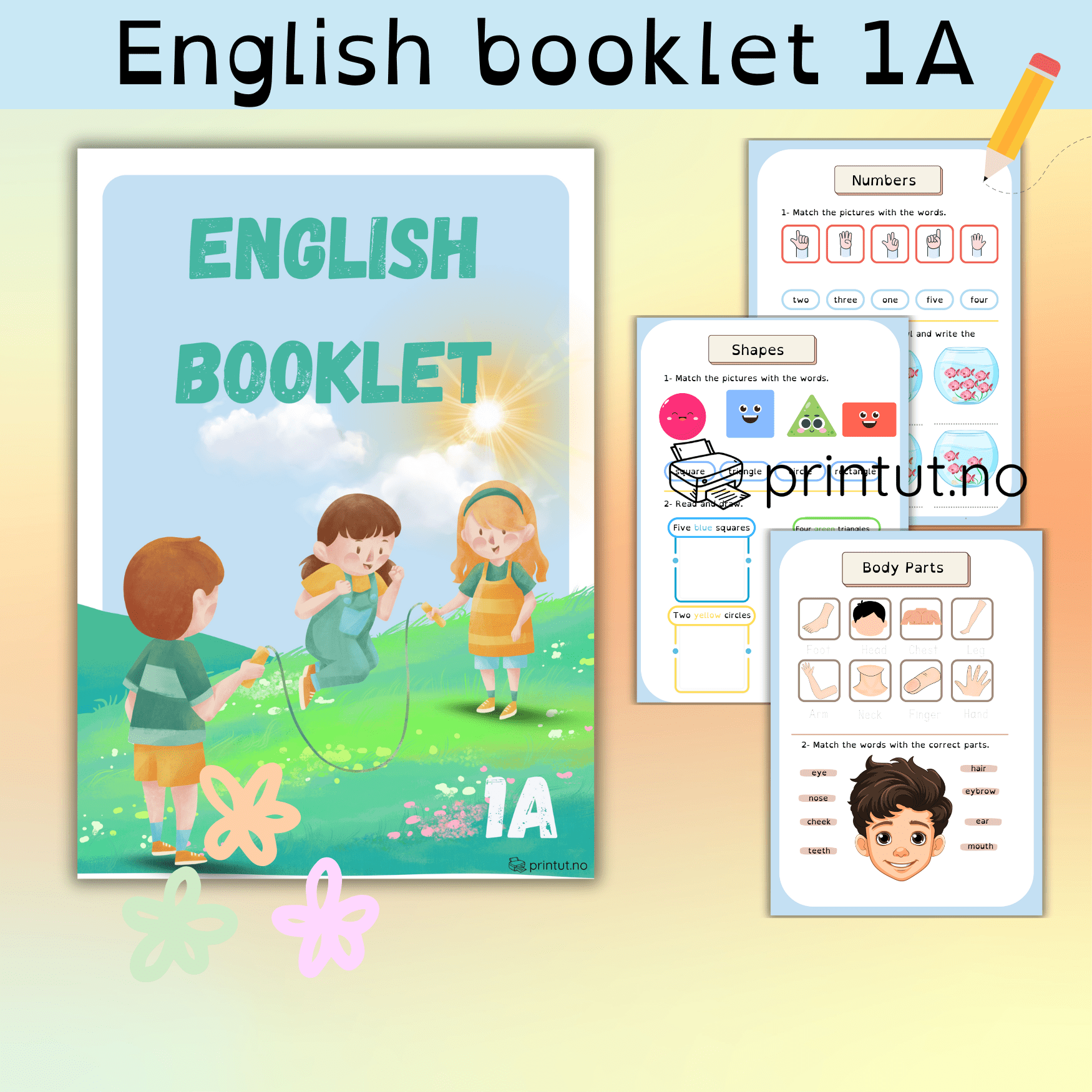 English booklet 1A