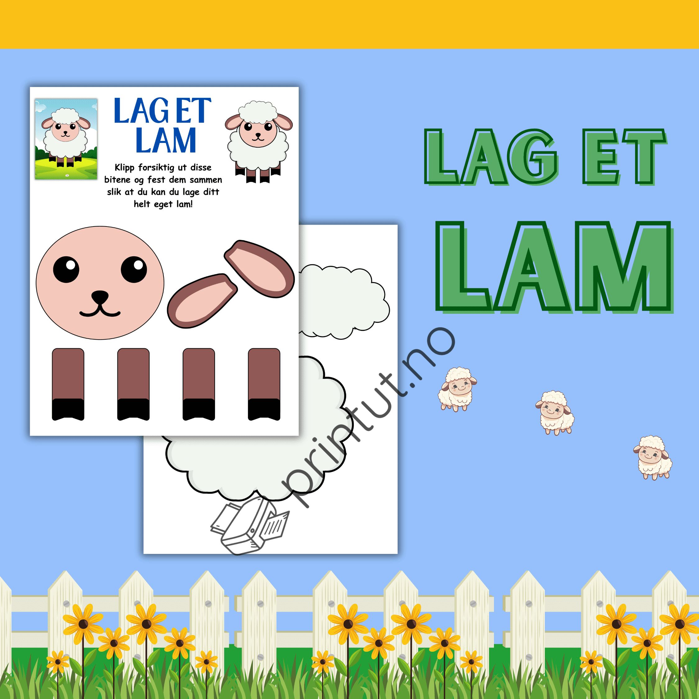 Lag et lam-klipp og lim