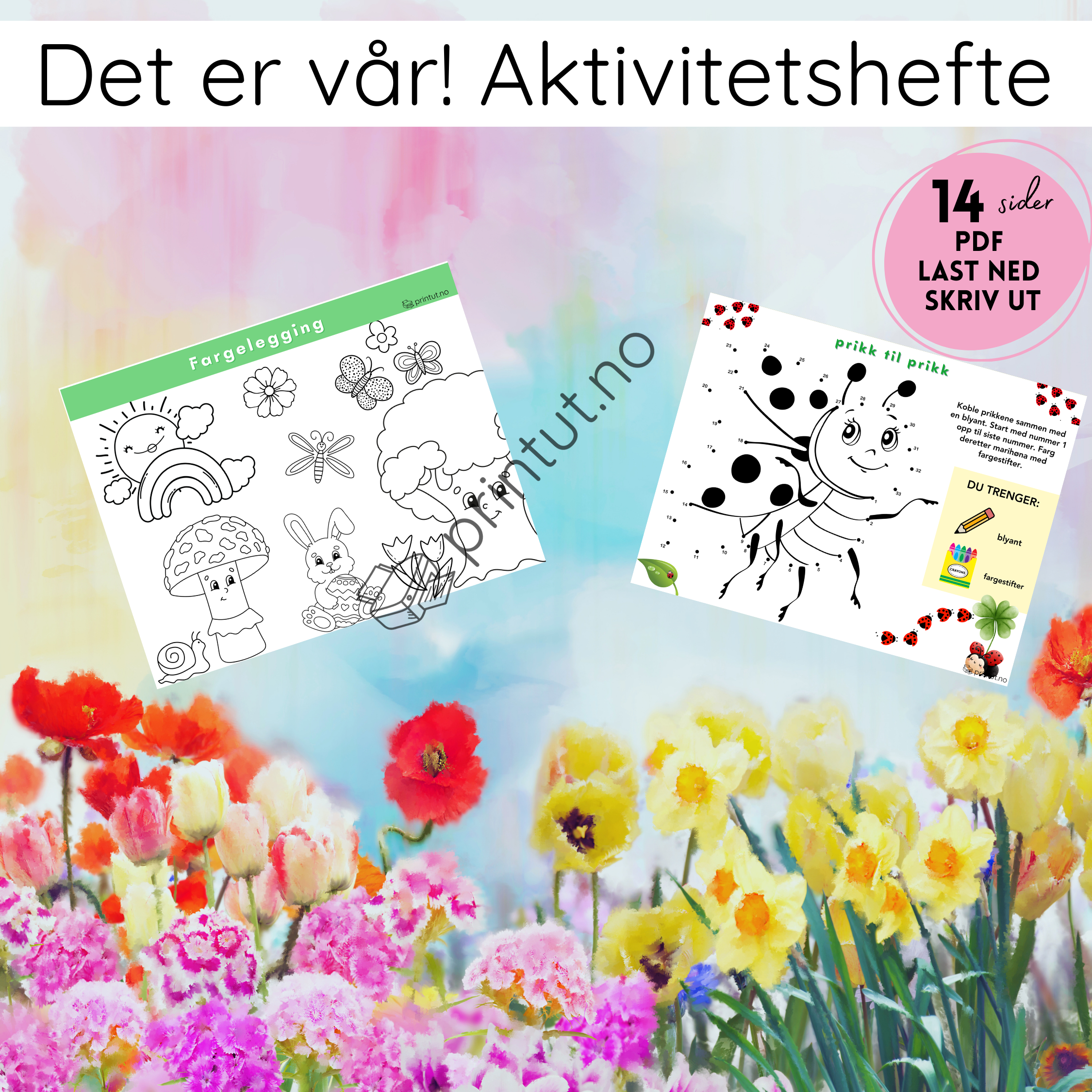 Det er vår! Aktivitetshefte
