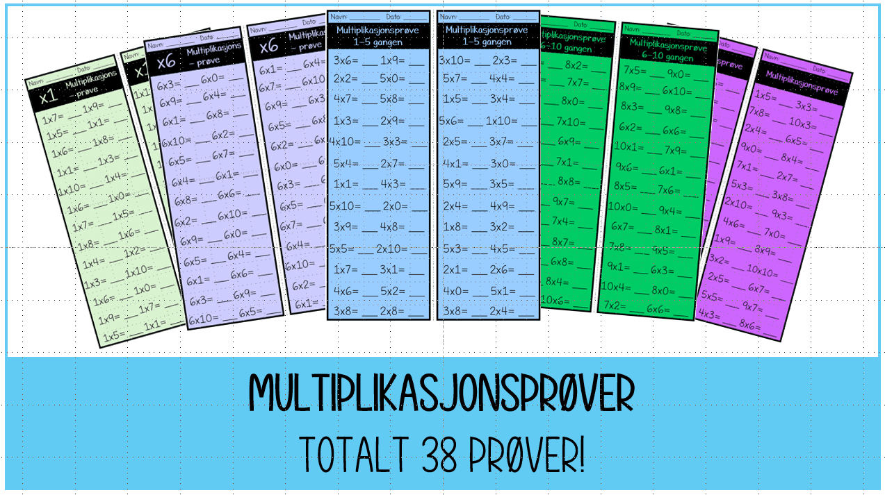 Multiplikasjonsprøver