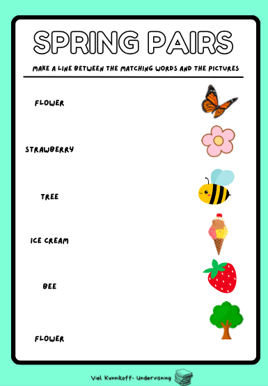 Spring - Worksheet - Bilde 5