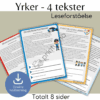 Leseforståelse-yrker