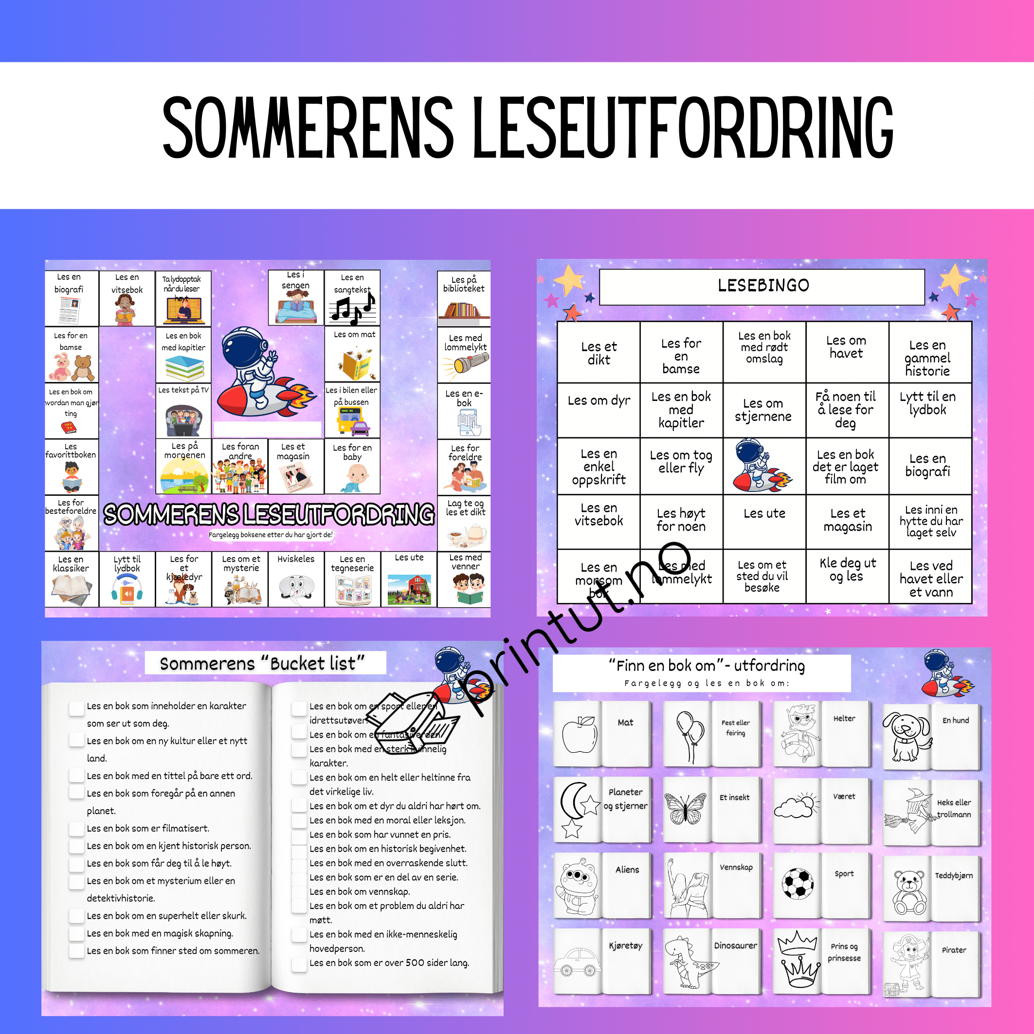 Sommerens leseutfordring- 2 design - Bilde 7