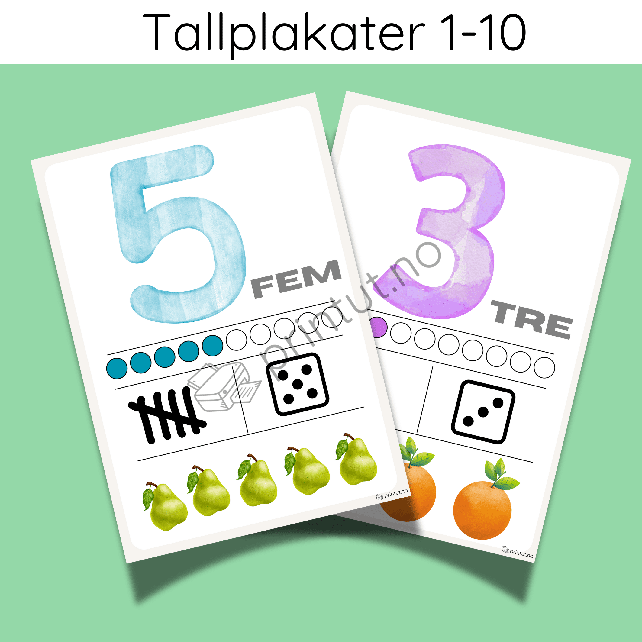 Tallplakater 1-10 - Bilde 4