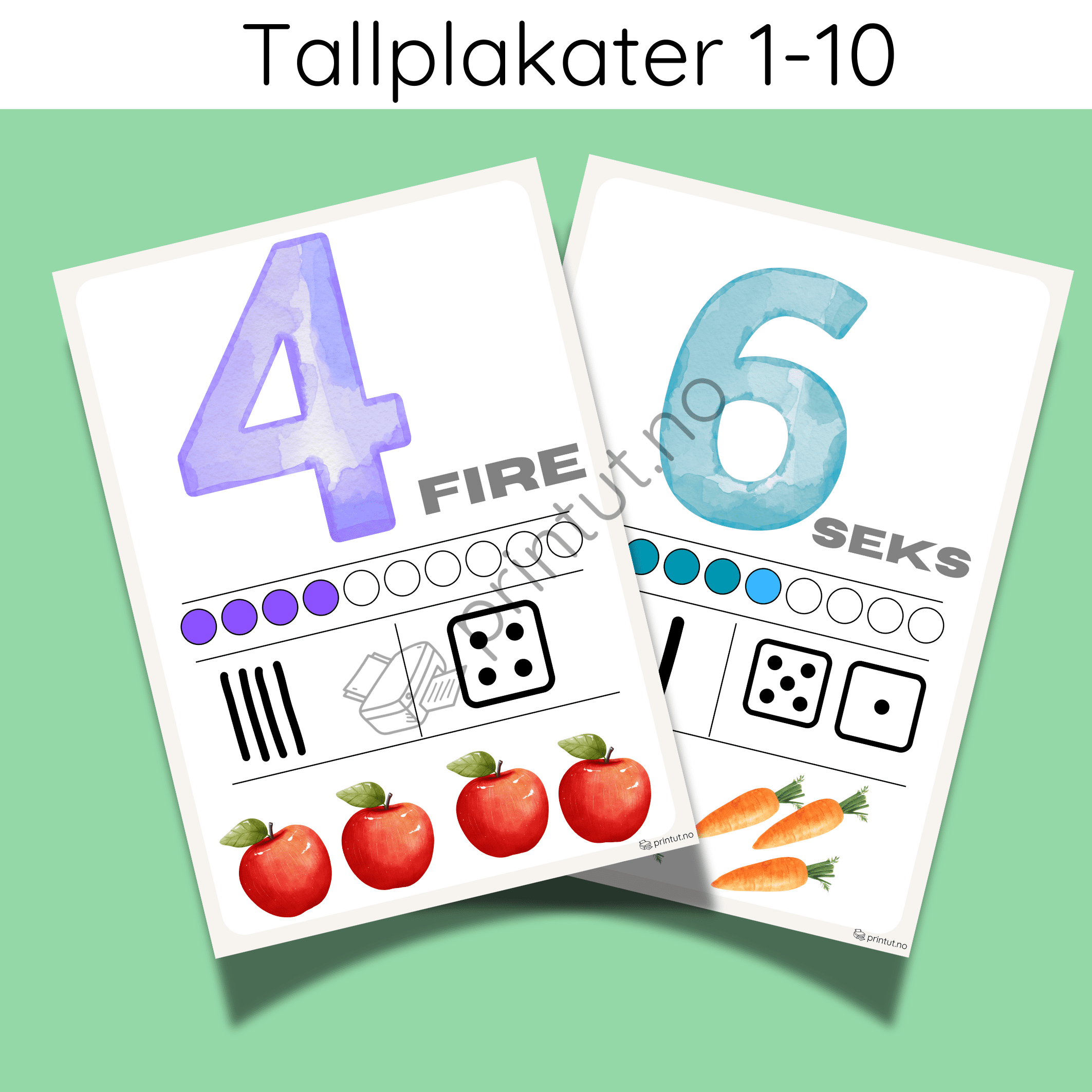 Tallplakater 1-10 - Bilde 5