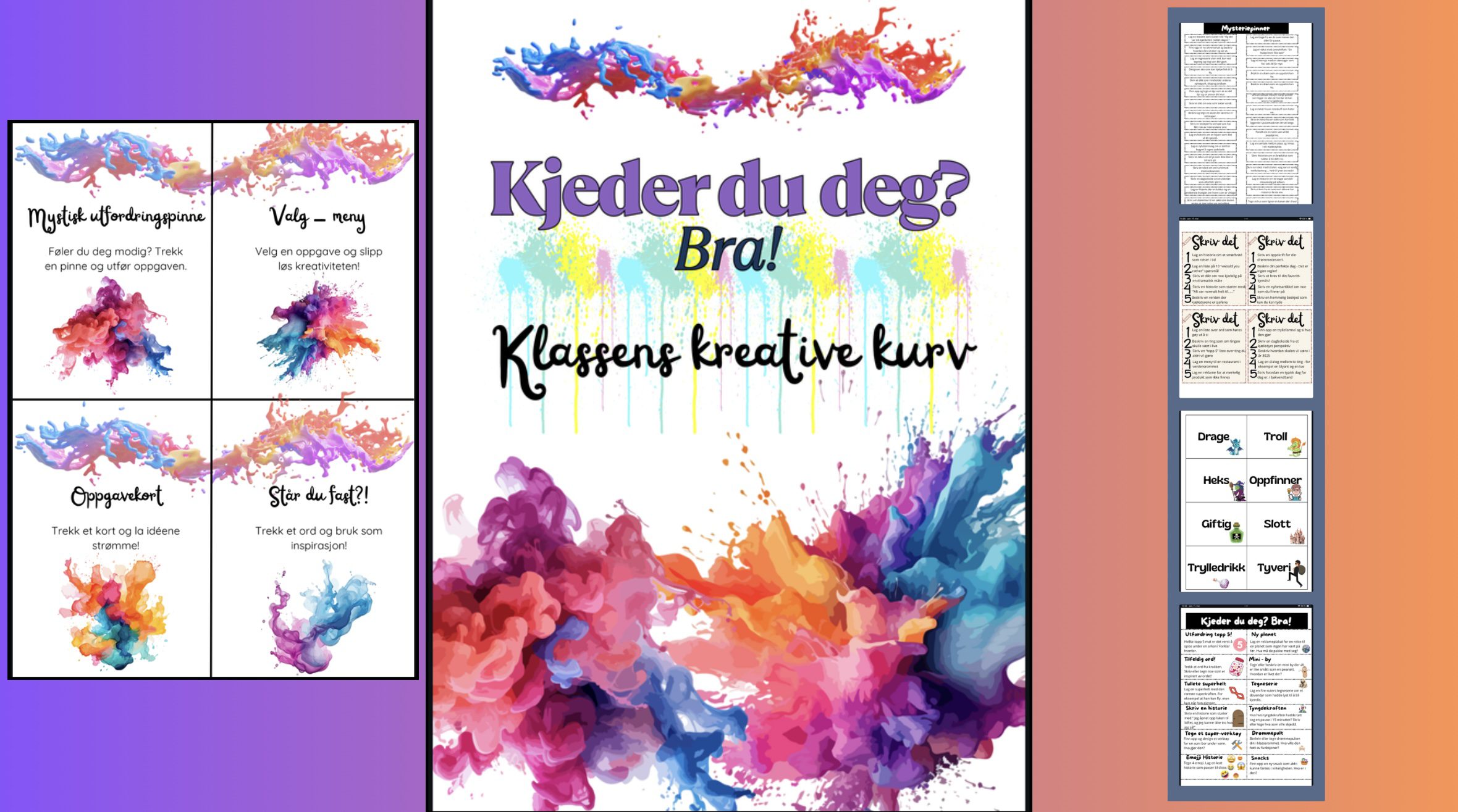 Kjeder du deg? Bra!