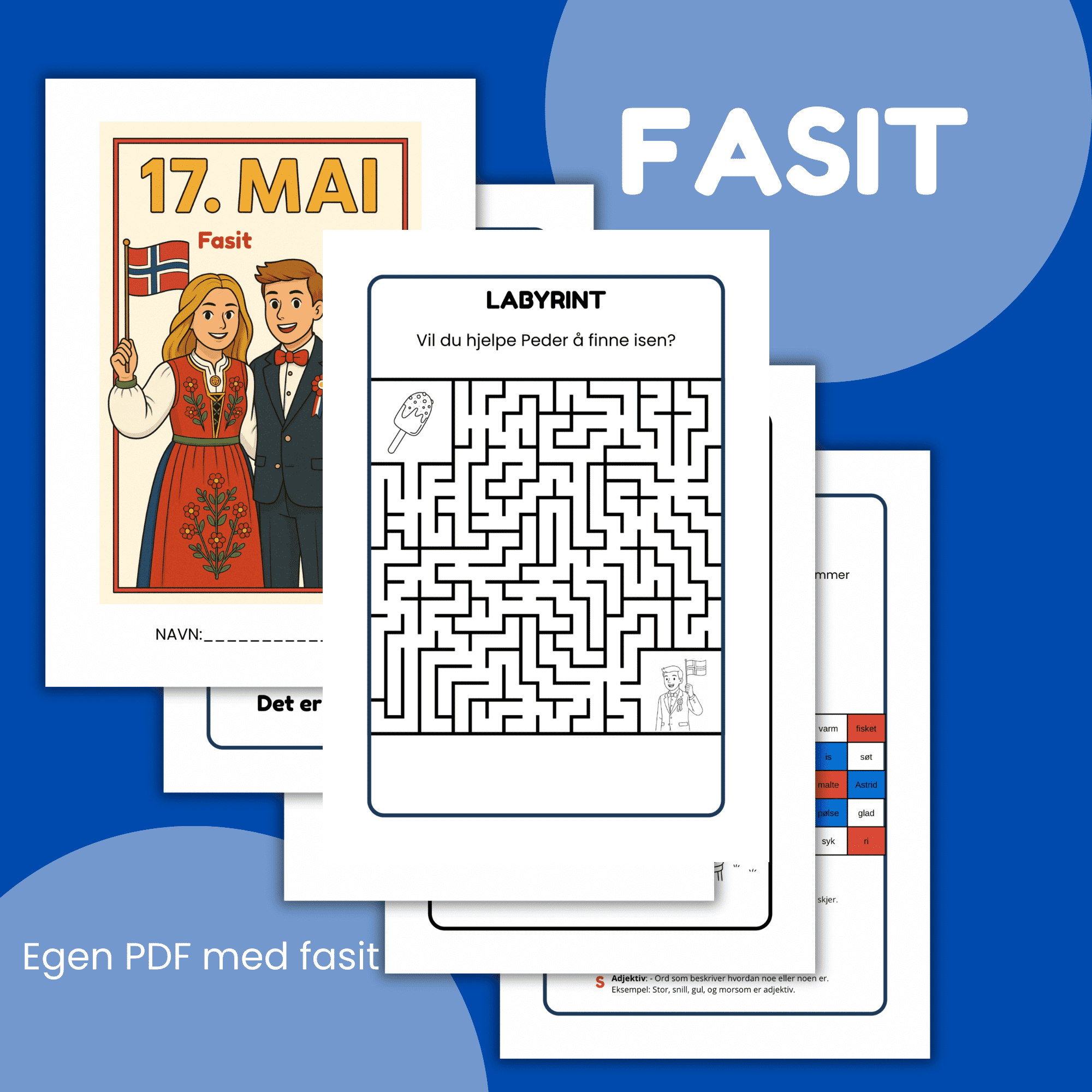 17. mai, Arbeidshefte 5.-7. trinn - Bilde 8