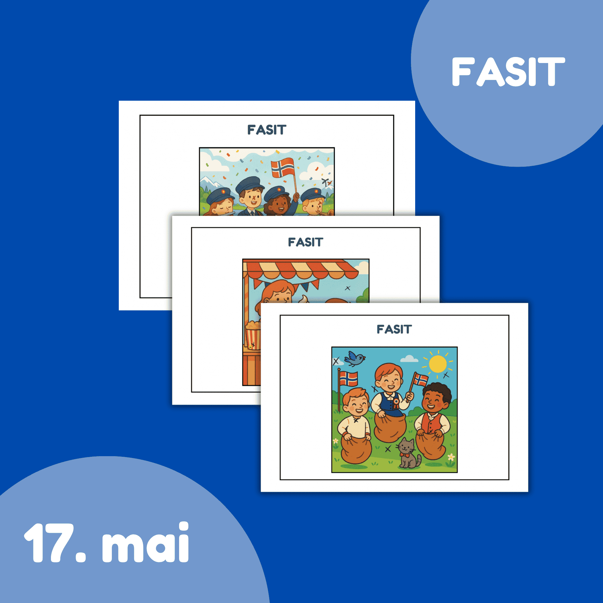 17. mai - Finn 8 feil - Bilde 2