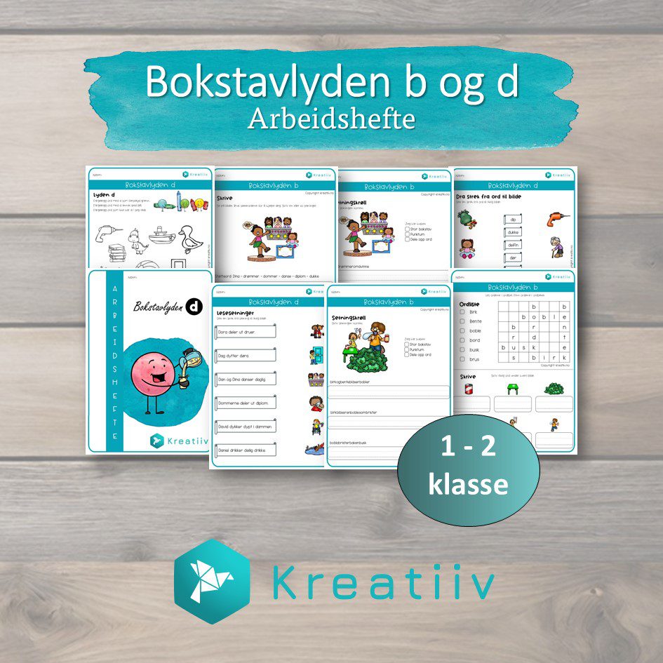 Bokstavlydene B og D - Bilde 2
