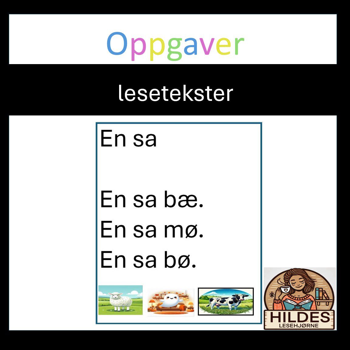 Oppgaver med to-lydsord - Bilde 2