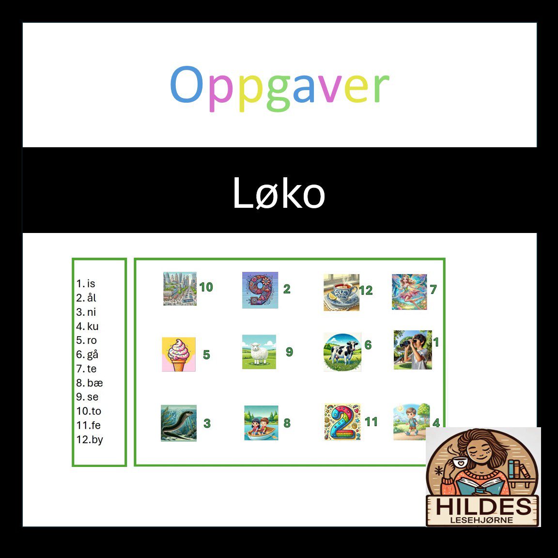 Løko to-lydsord