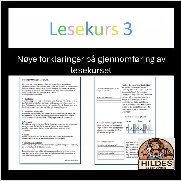 Lesekurs 1 - 3 samlepakke - Bilde 6
