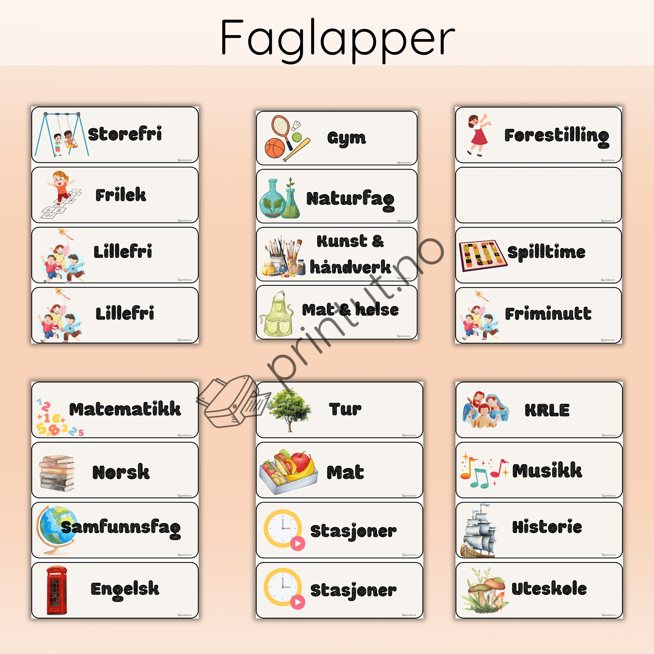 Faglapper - Bilde 2