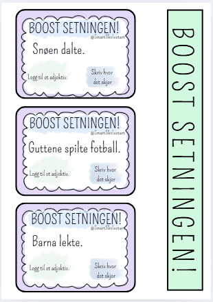 BOOST SETNINGEN! - Bilde 3