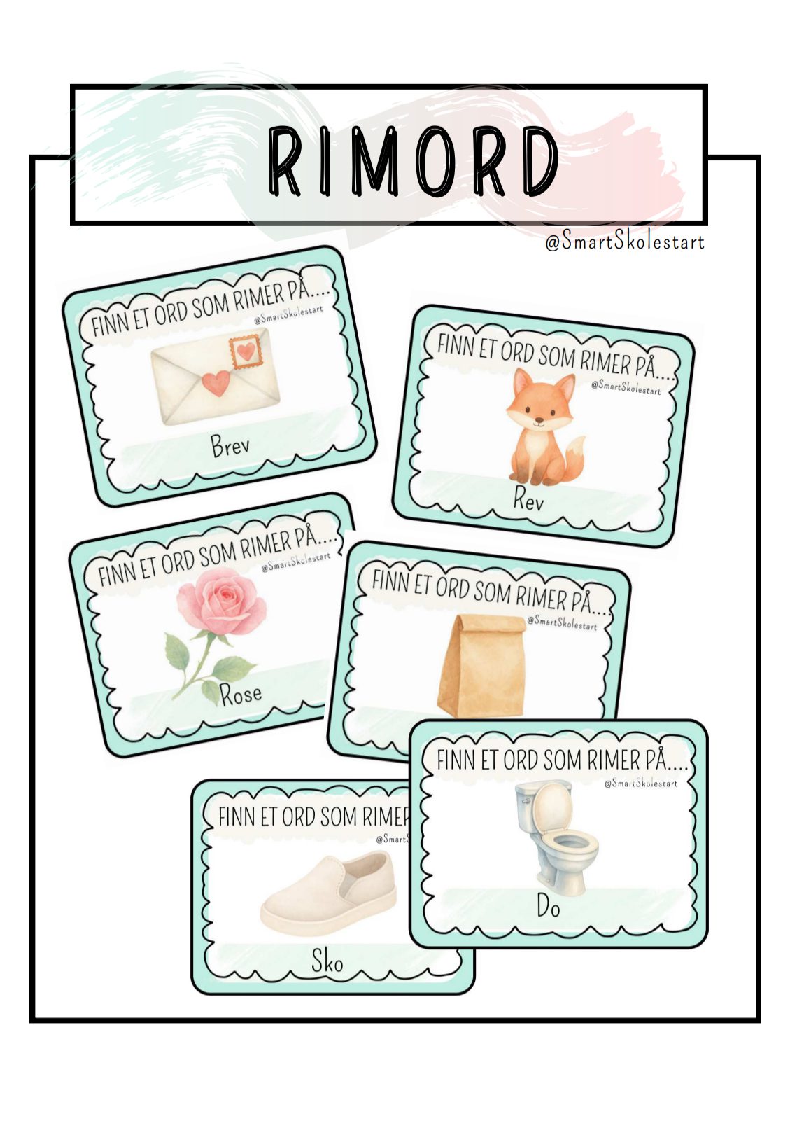 SPRÅKLEK - Rimord - Bilde 2