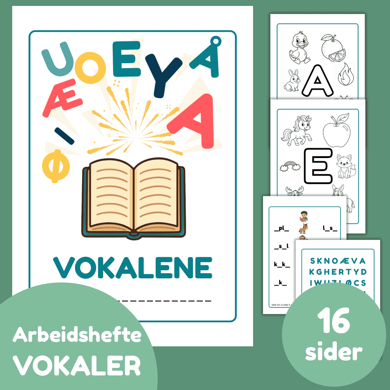 VOKALER Arbeidshefte