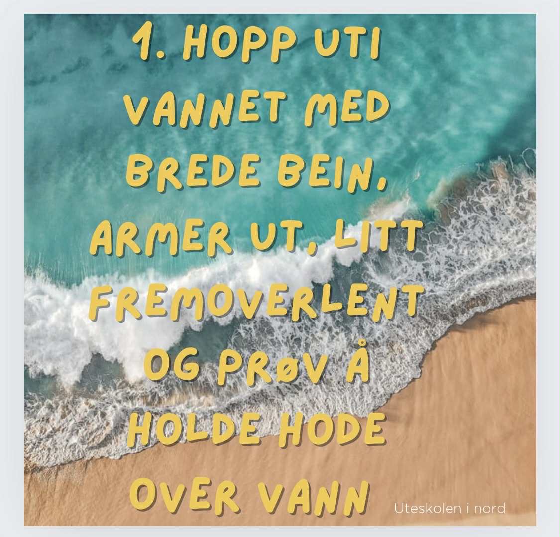 Utesvømming - Bilde 7