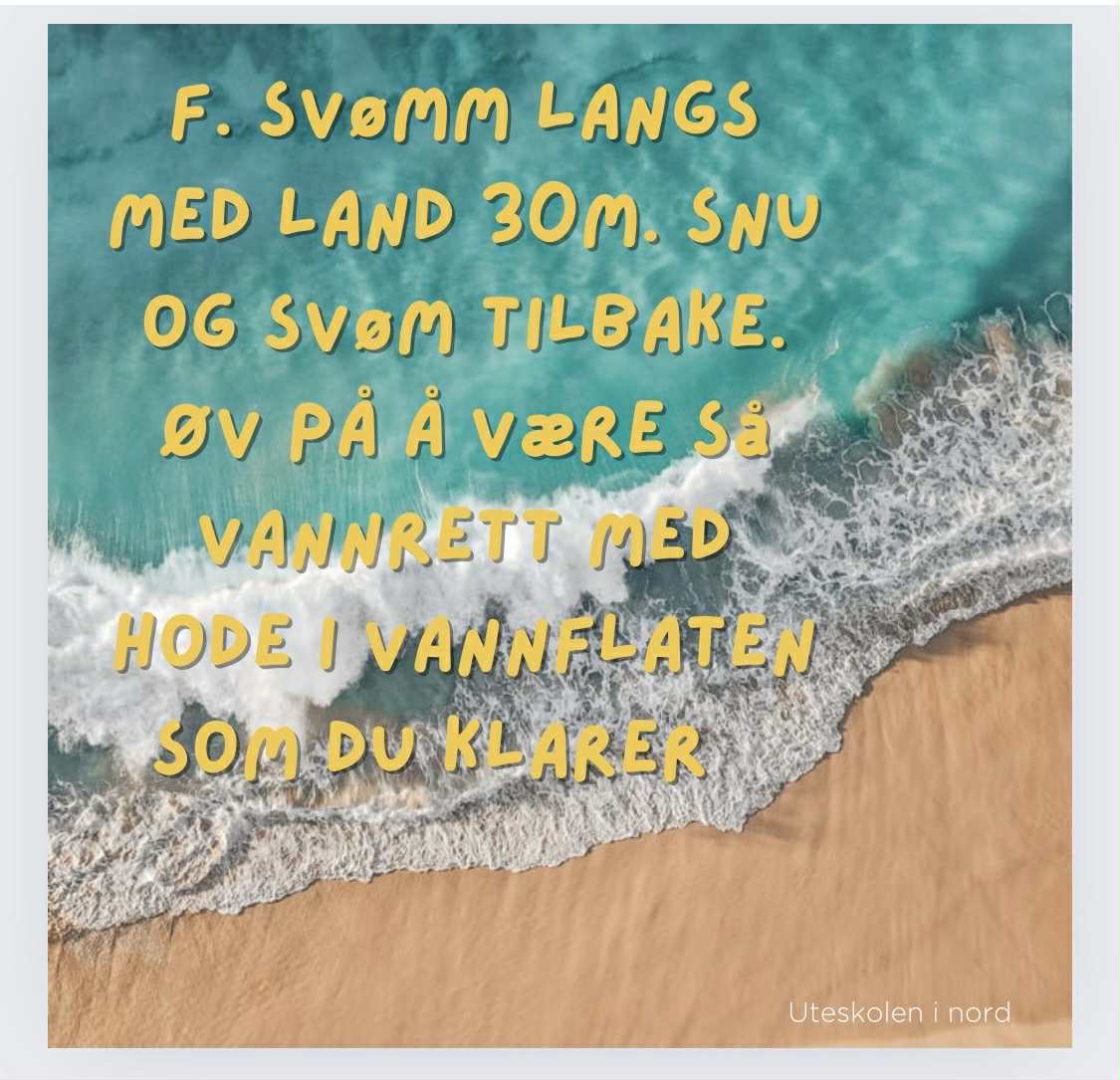 Utesvømming - Bilde 2