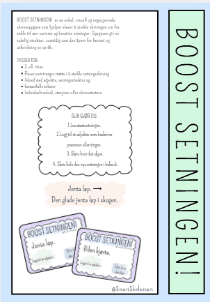 BOOST SETNINGEN! - Bilde 2