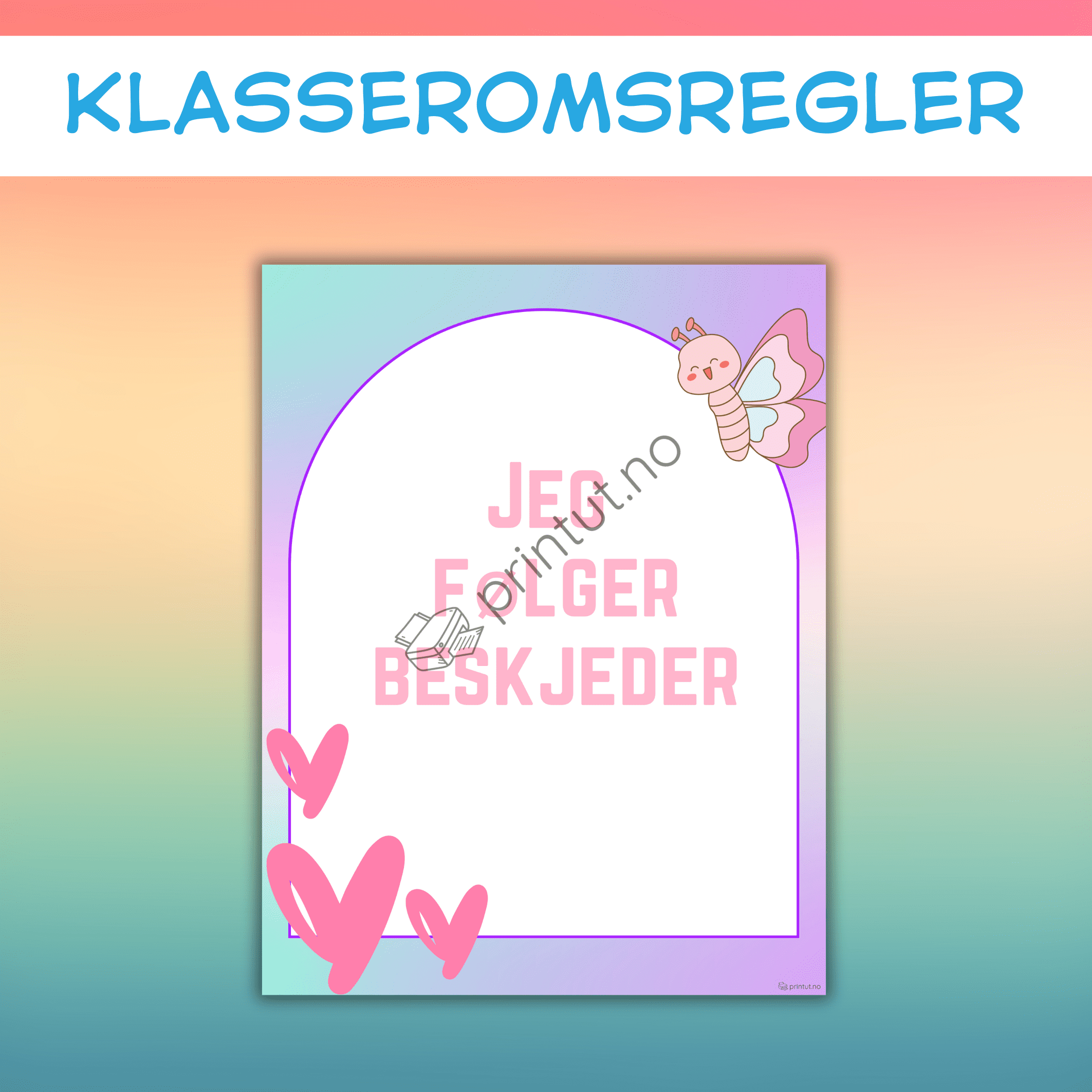 klasseromsregler - Bilde 5