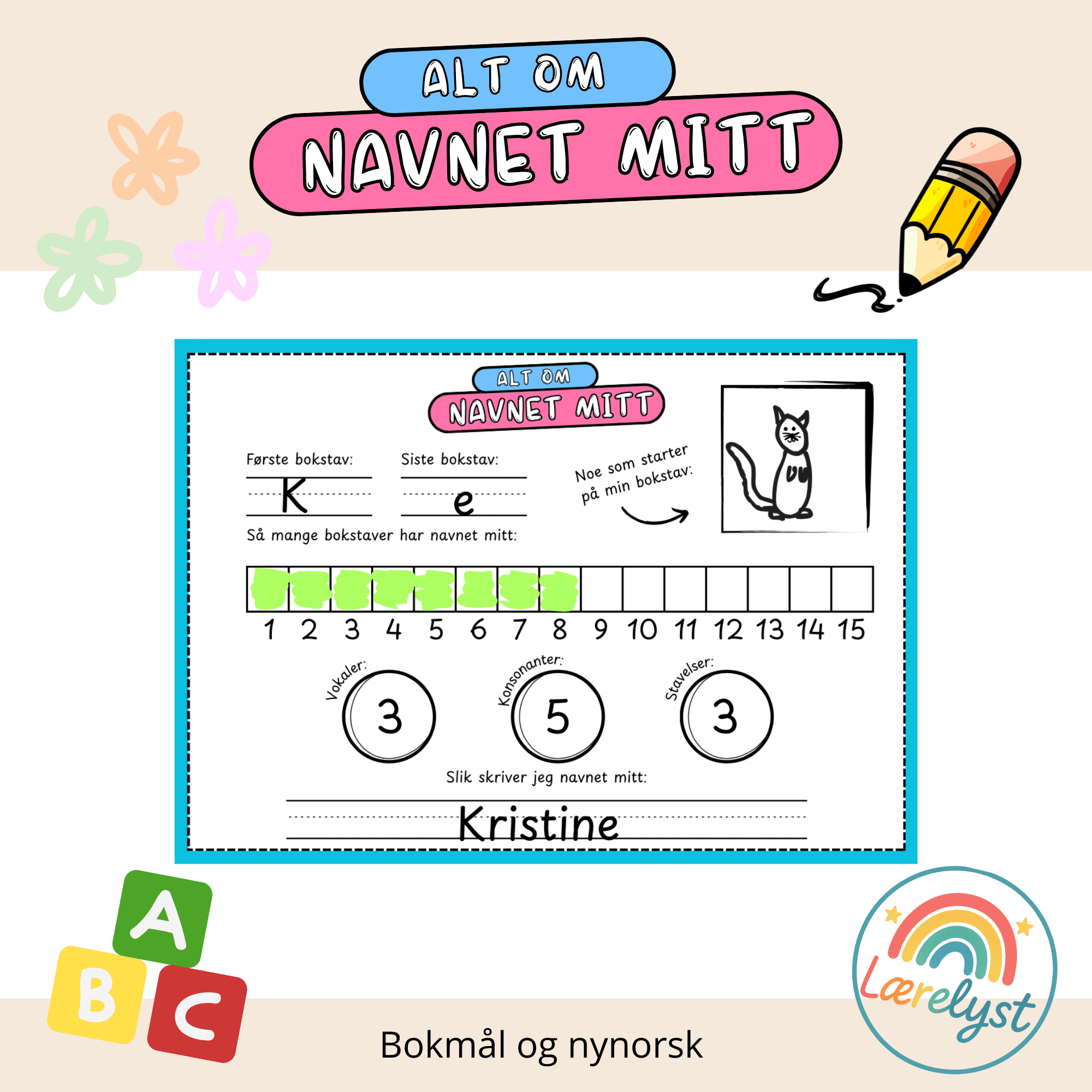 Alt om navnet mitt!