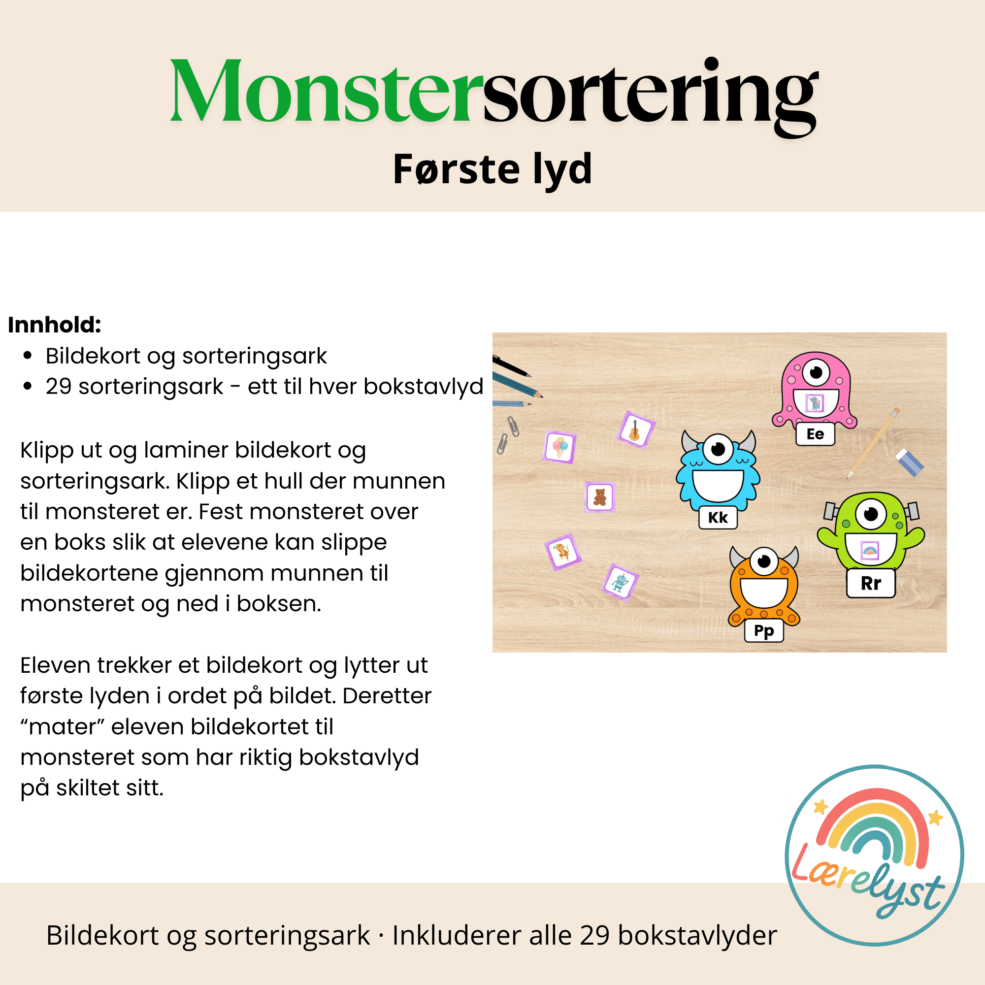 Monstersortering! Første lyd - Bilde 2
