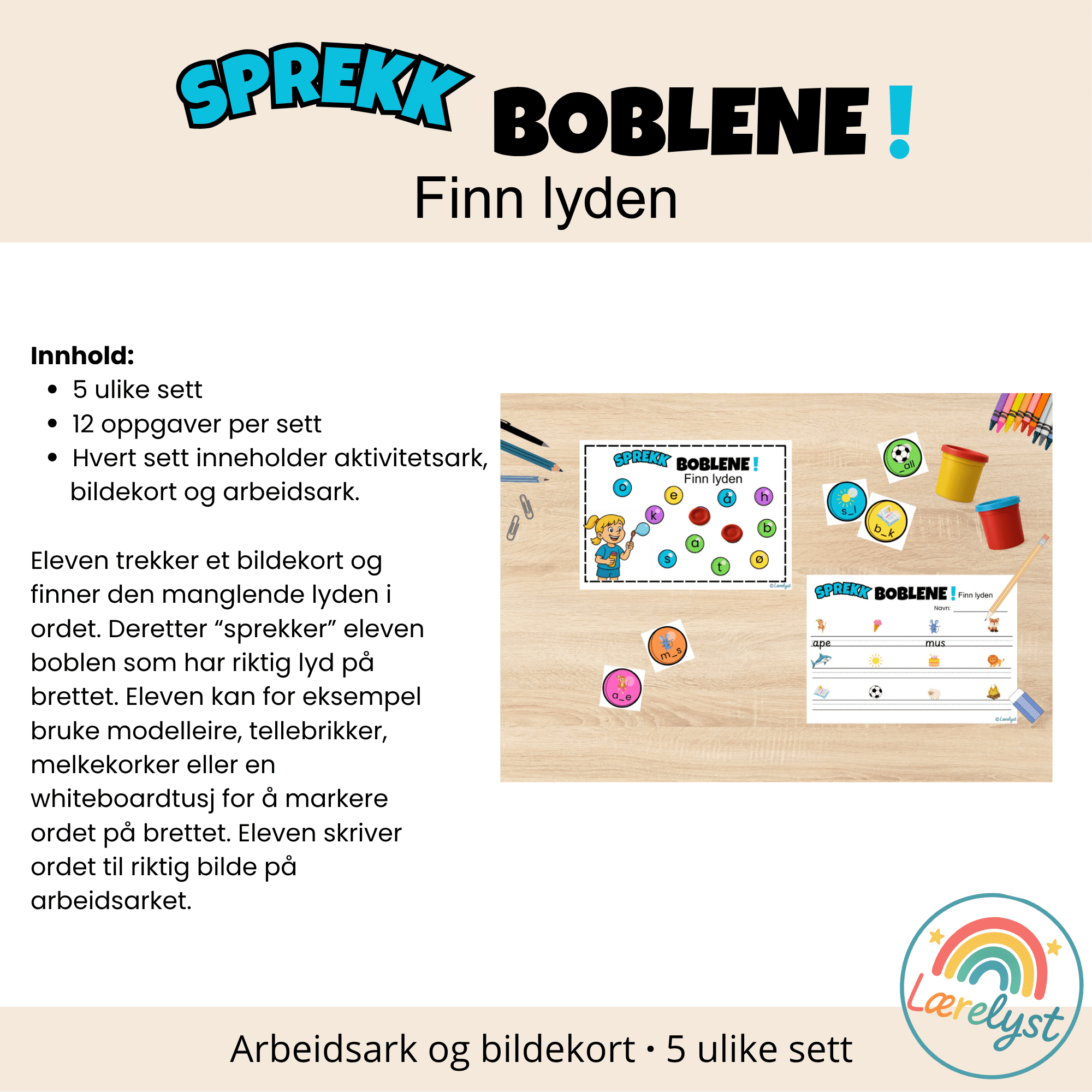 Sprekk boblene! Finn lyden - Bilde 2