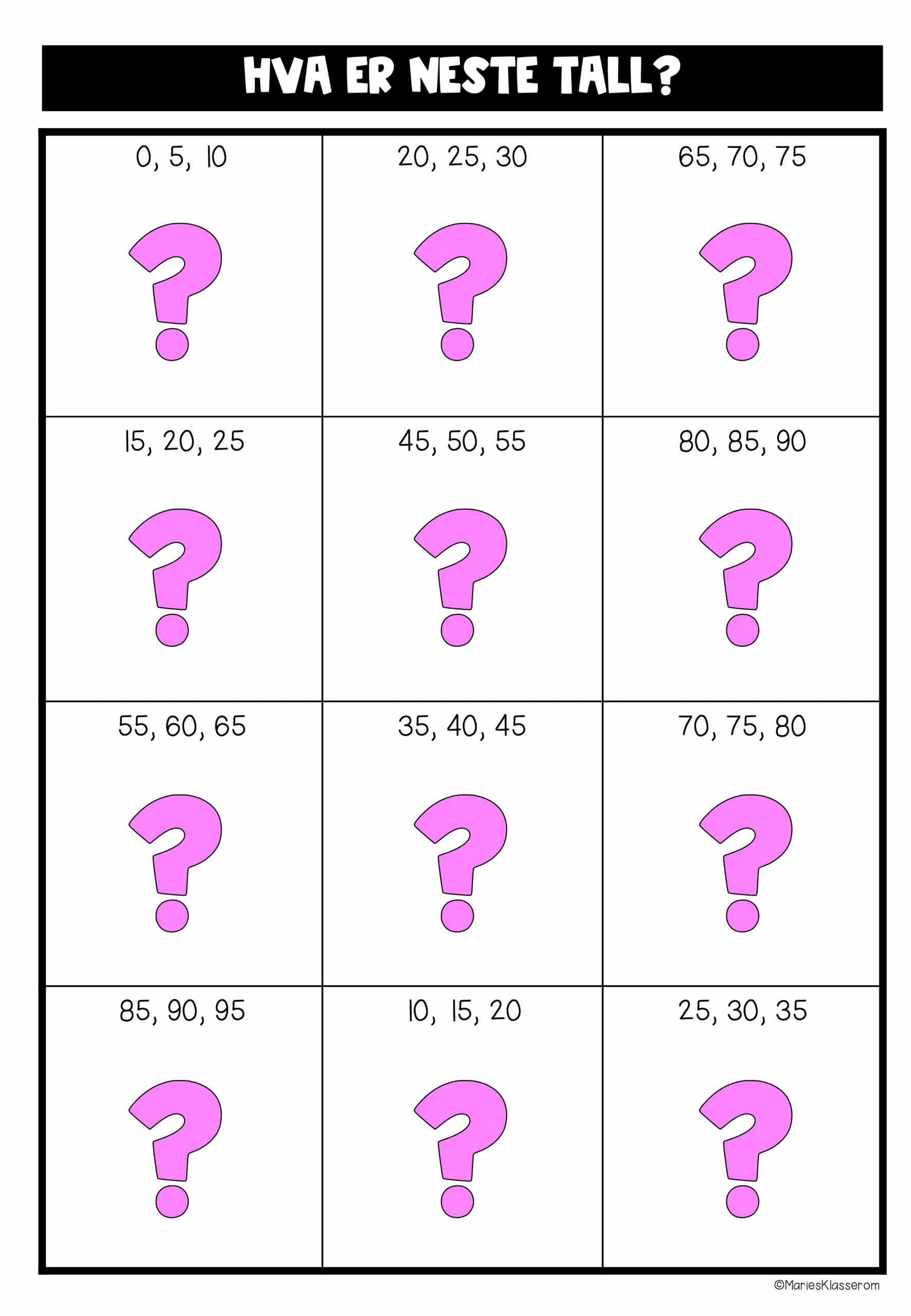 HVA ER NESTE TALL? - Bilde 2