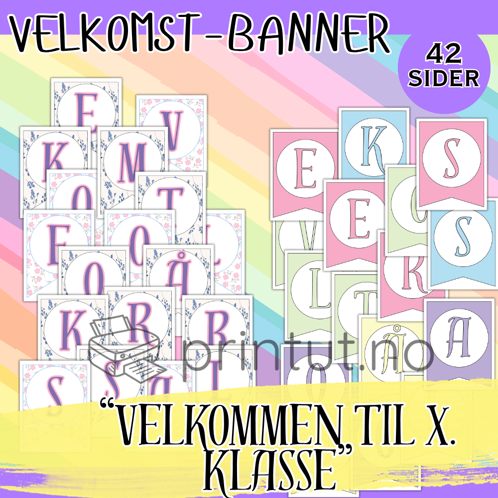 Dekorpakke klasserom 220+ sider - Bilde 2