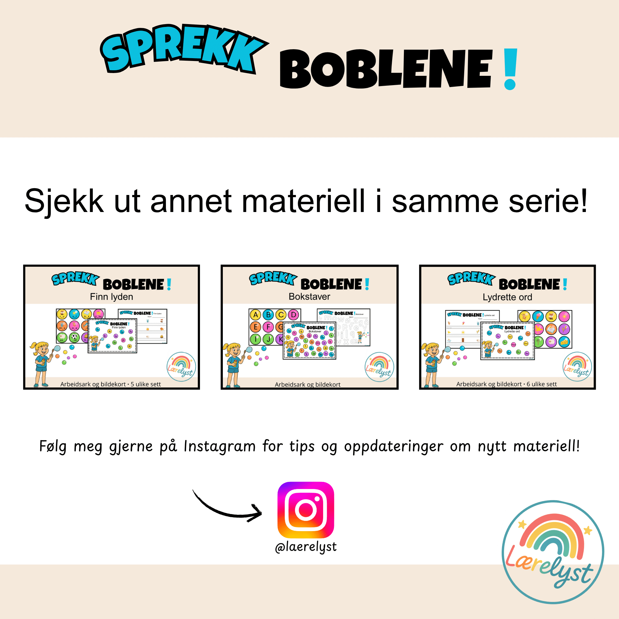 Sprekk boblene! Første lyd - Bilde 4