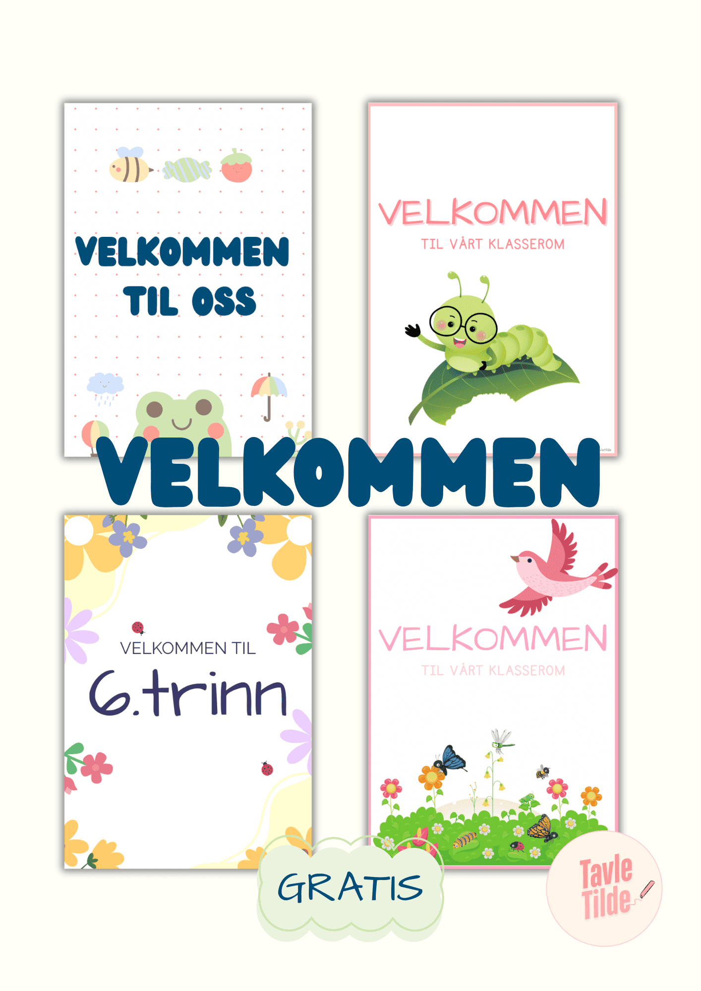 Velkommenplakat!