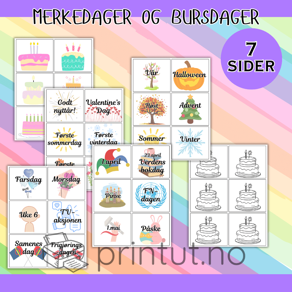 Dekorpakke klasserom 220+ sider - Bilde 7