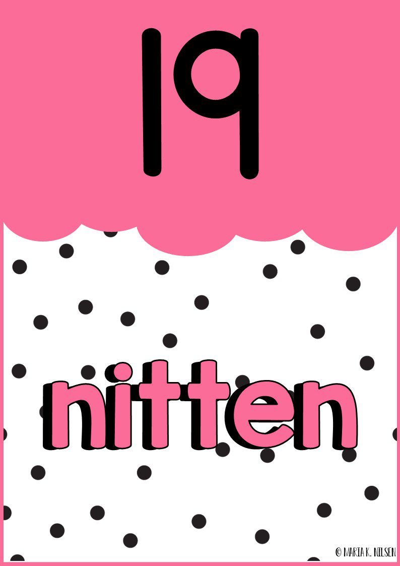 Tallplakater fra 0-100 - Bilde 6