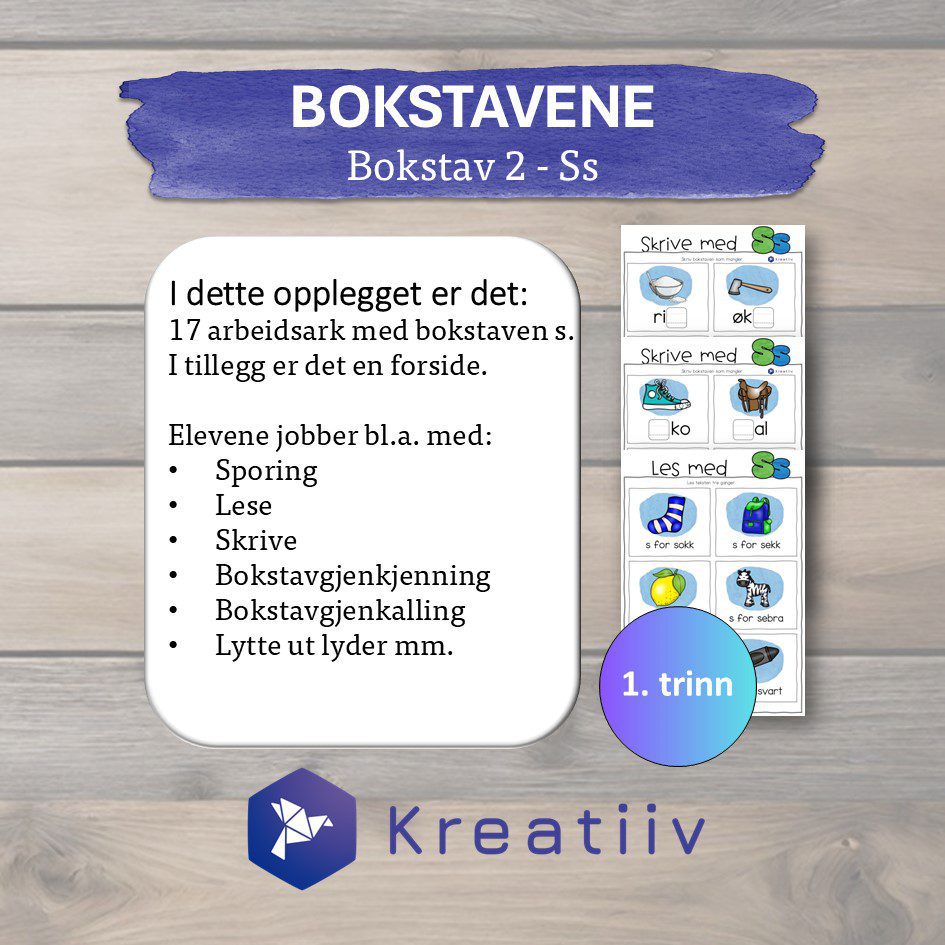 Bokstav 2 - Ss - Bilde 3