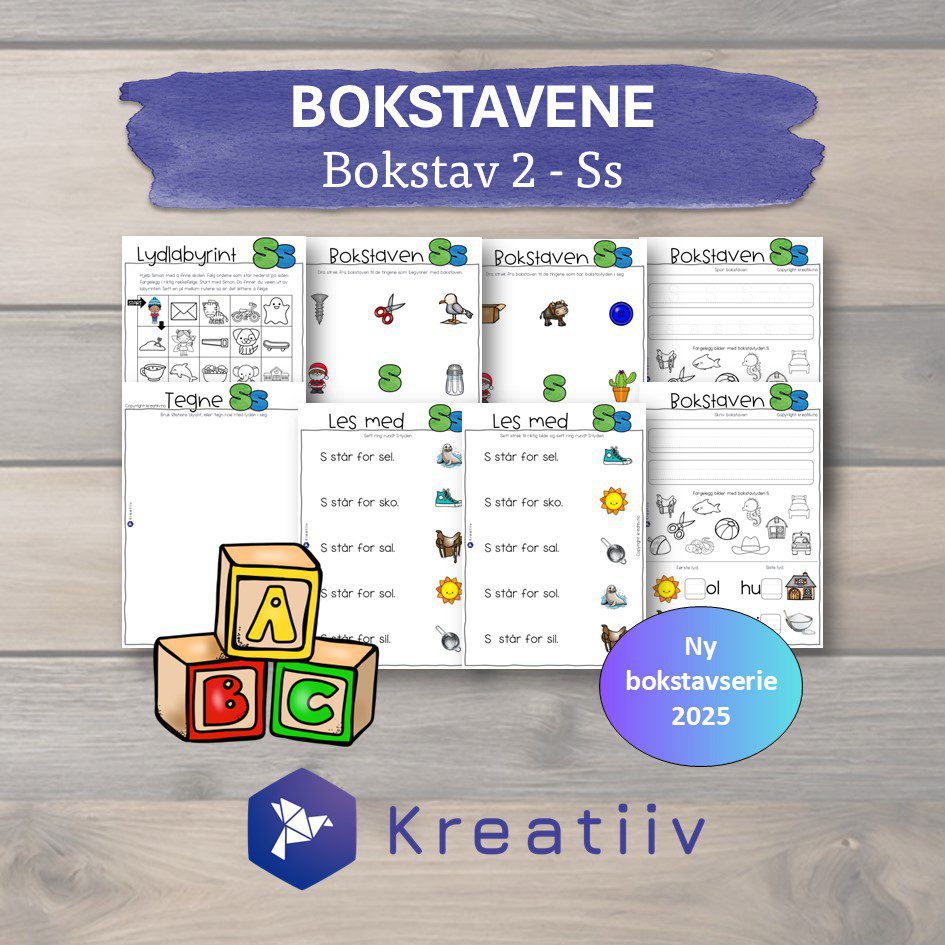 Bokstav 2 - Ss - Bilde 2