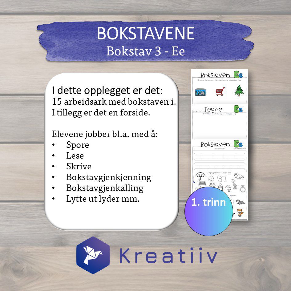 Bokstav 3 - Ee - Bilde 2