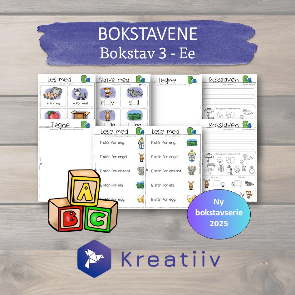 Bokstav 3 - Ee - Bilde 3