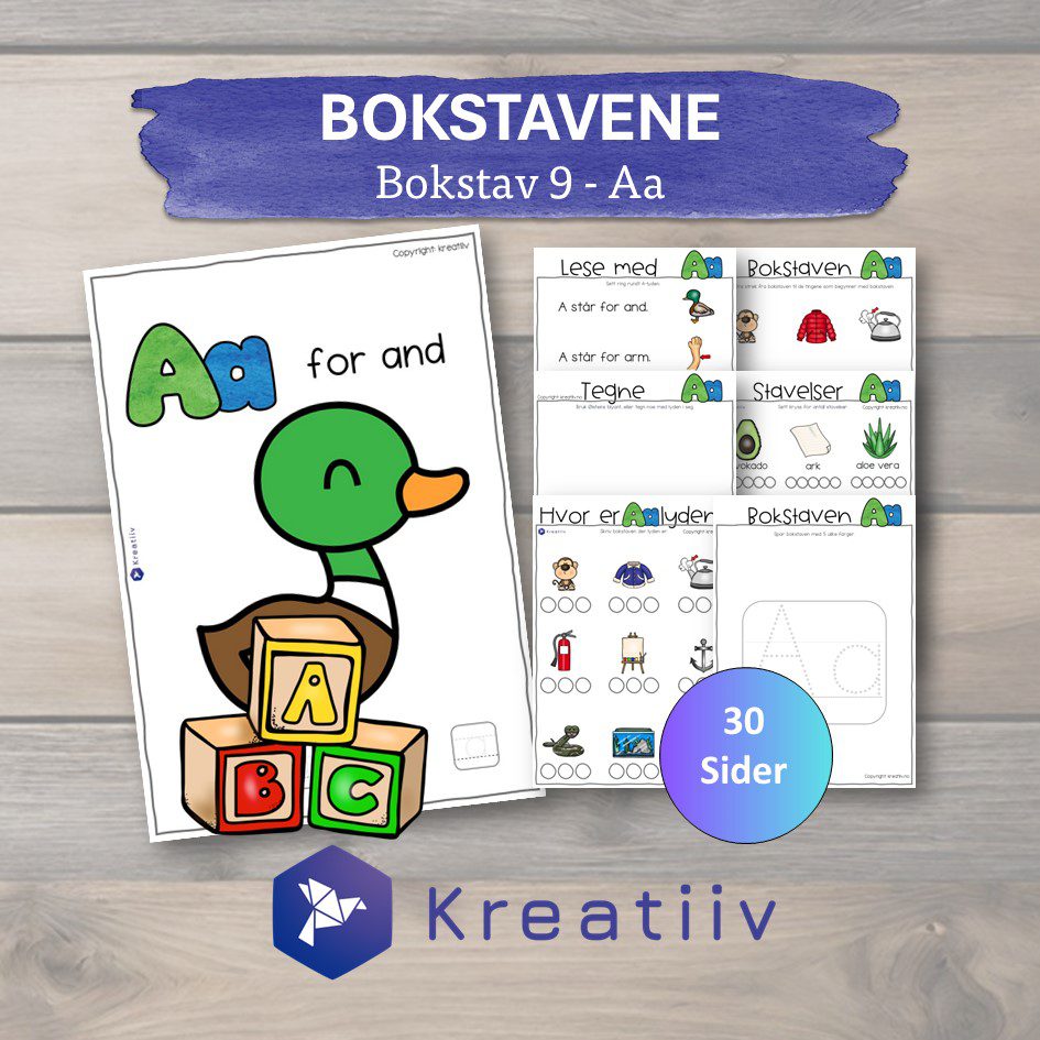 Bokstav 9 - Aa