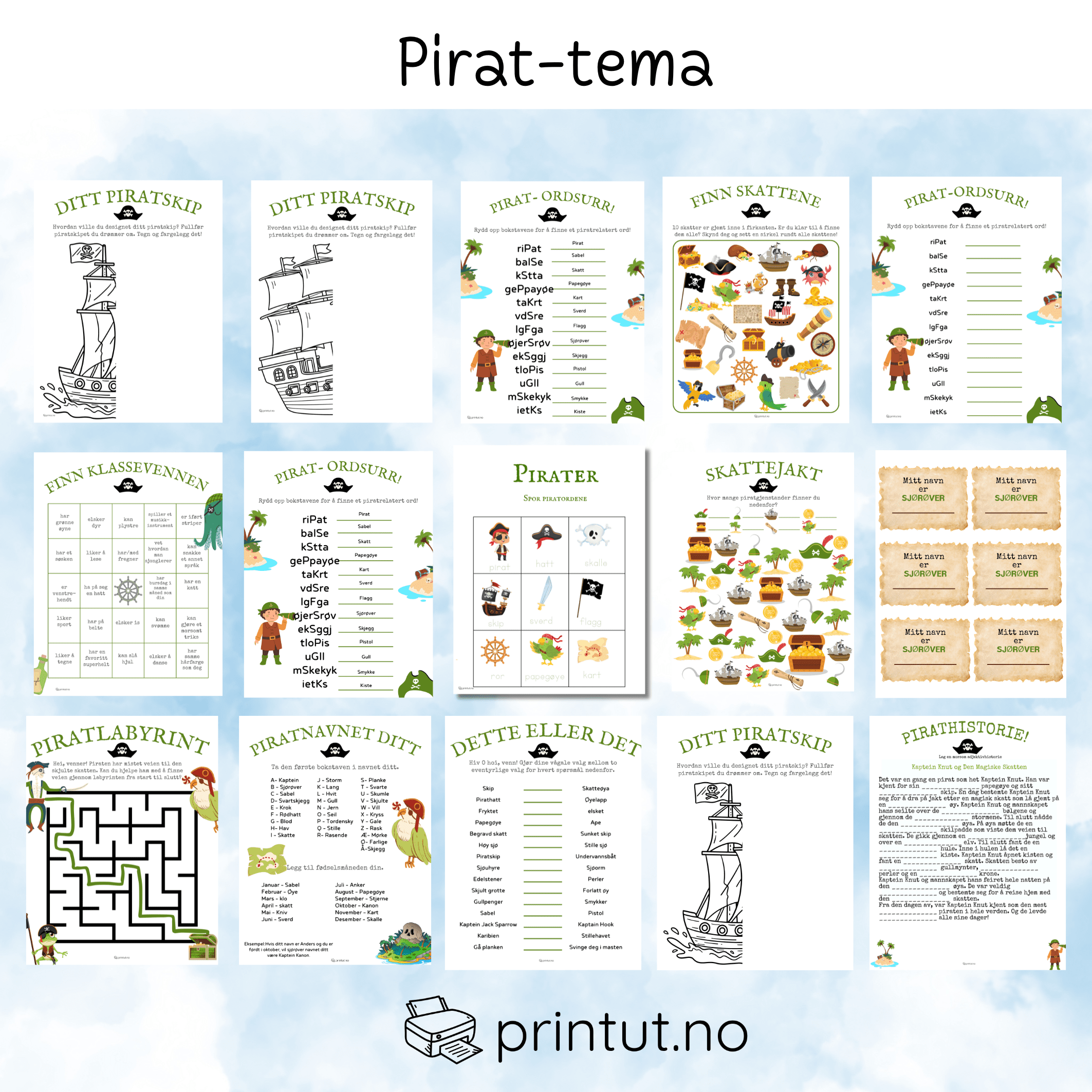 Mini-pirater på eventyr - Bilde 2