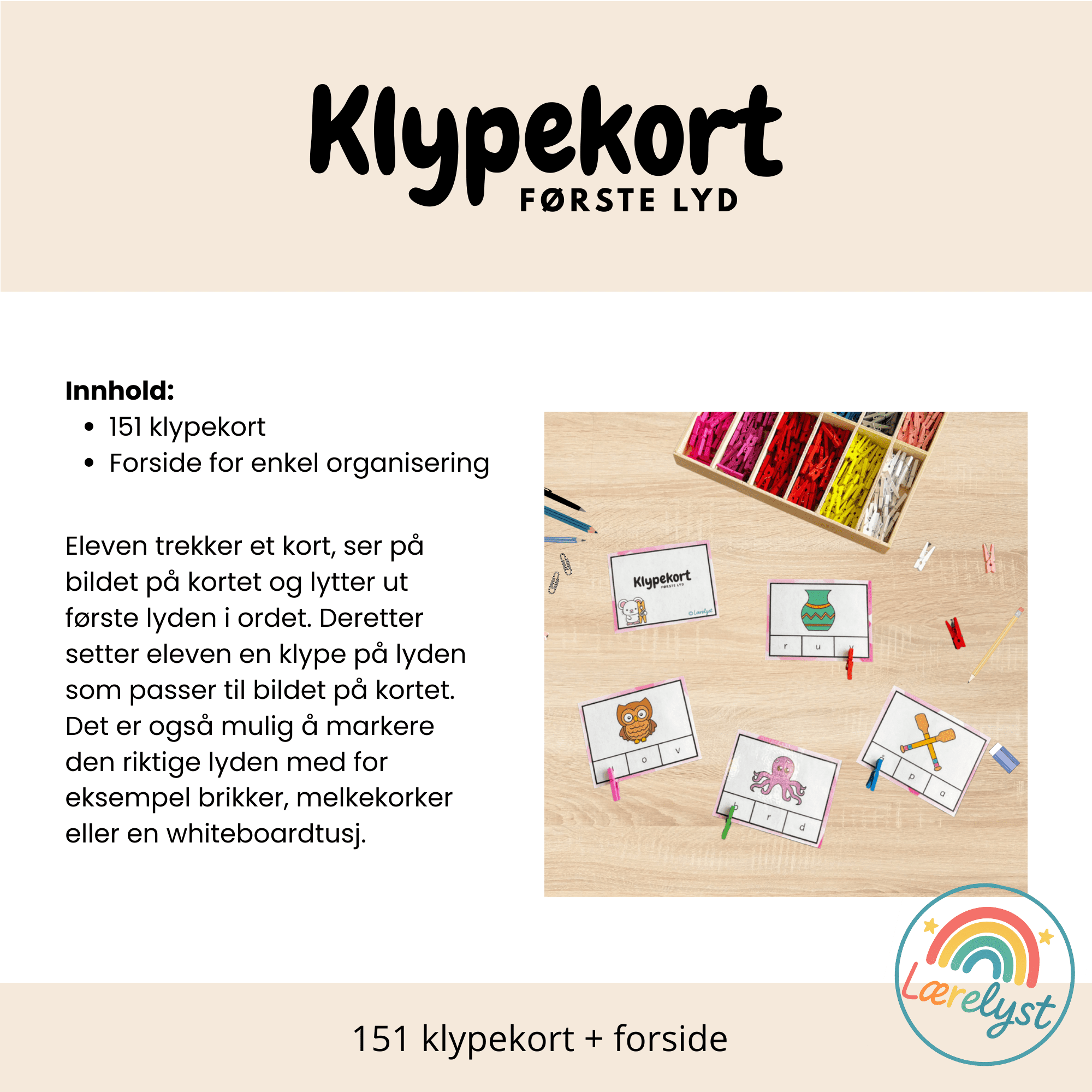 Klypekort - Første lyd - Bilde 2